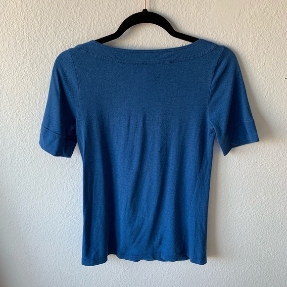 Marc by Marc Jacobs Blue Button Top - Picture 6 of 8